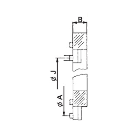 Przyrząd do wytaczania szczęk w uchwytach trójszczękowych Röhm rozmiar 0 mm wielkość uchwytu 125 mm - 2